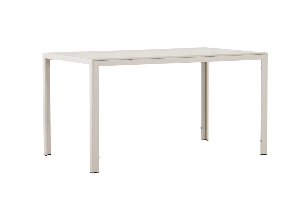 Venture Home Mirko Dining Table 140x80x74 - Beige / Beige