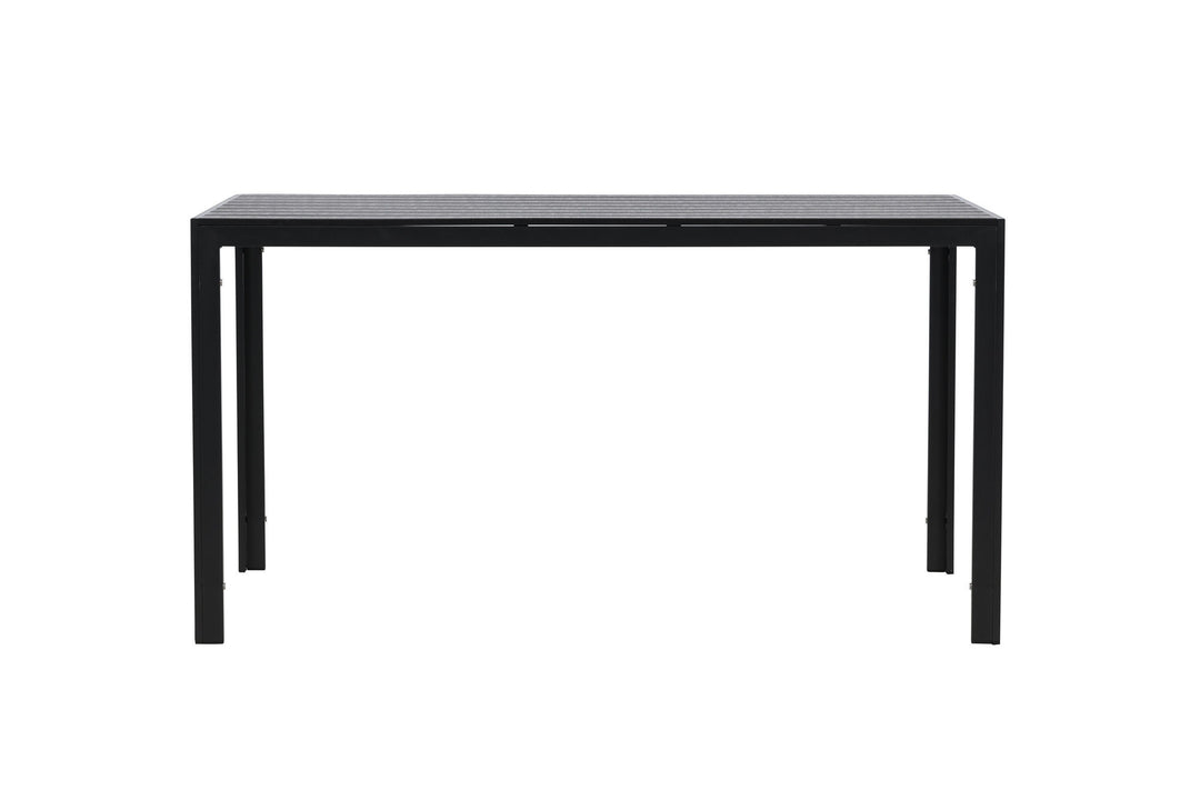 Venture Home Mirko Dining Table 140x80x74 - Black / Black