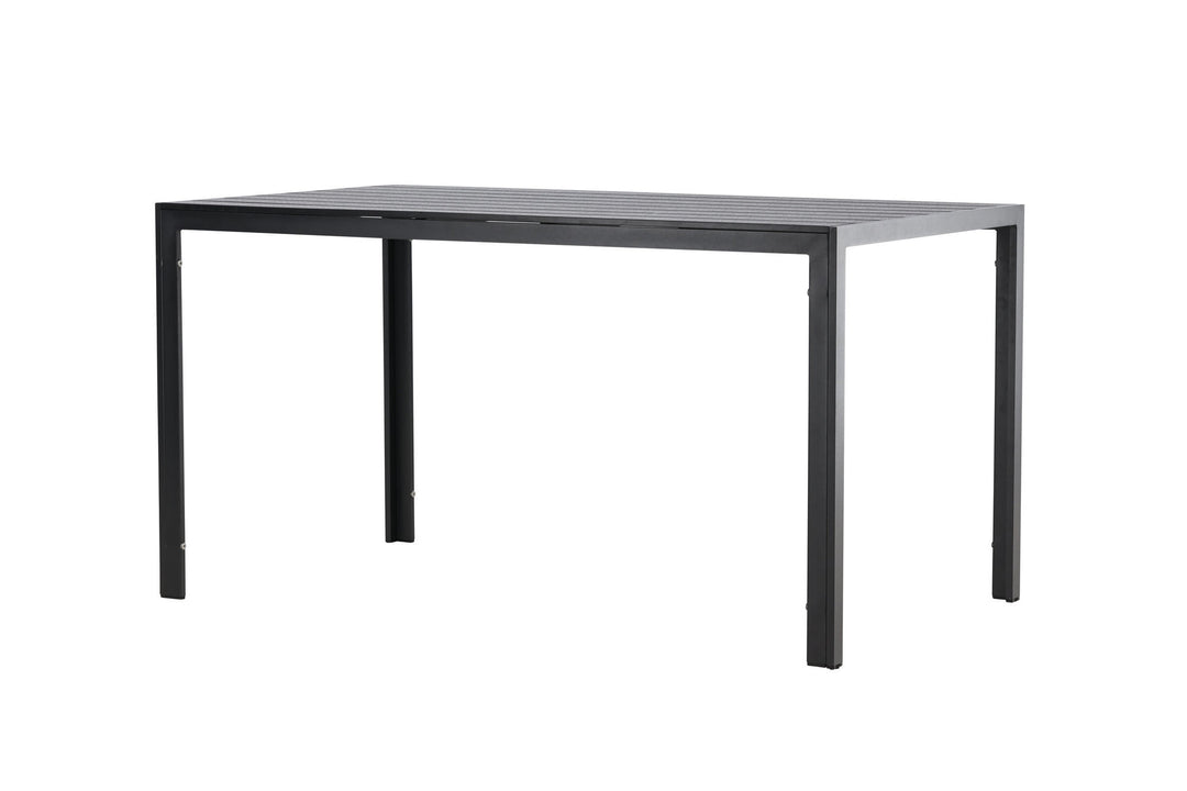 Venture Home Mirko Dining Table 140x80x74 - Black / Black