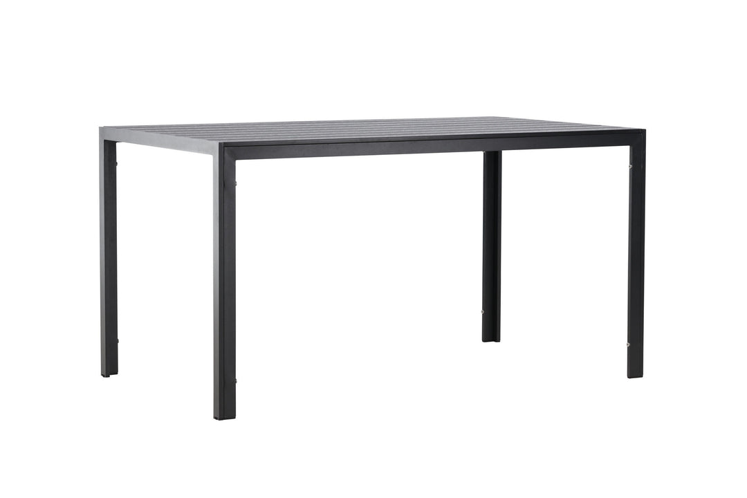 Venture Home Mirko Dining Table 140x80x74 - Black / Black