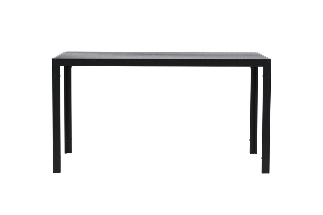 Venture Home Mirko Dining Table 140x80x74 - Black / Black