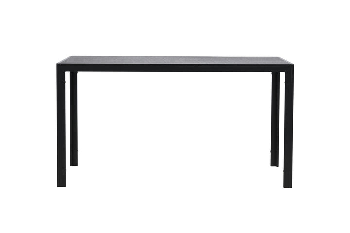 Venture Home Mirko Dining Table 140x80x74 - Black / Black