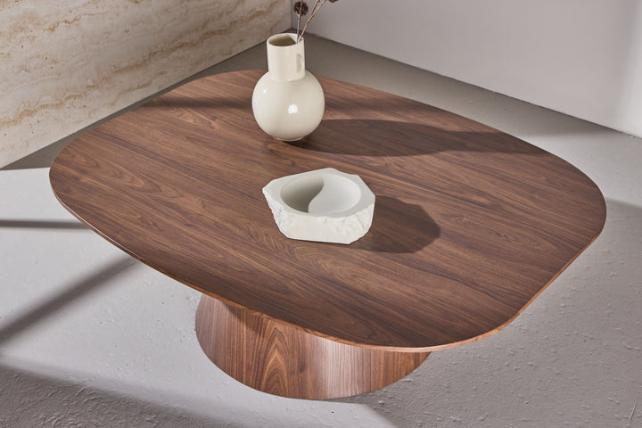 Venture Home Lanzo Sofa Table 120x92,5x39 cm - MDF with 3D Paper / Mocca