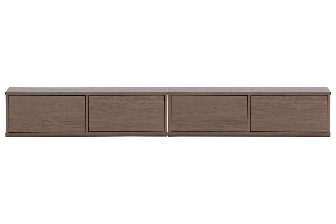 Venture Home Dragh TV Stand 100x35x28 cm - MDF Frame / Mocca 3D Paper