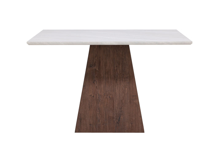 Venture Home Cael Square Dining Table 120x120x75 cm - MDF 3D Paper Mocca / Stonelook