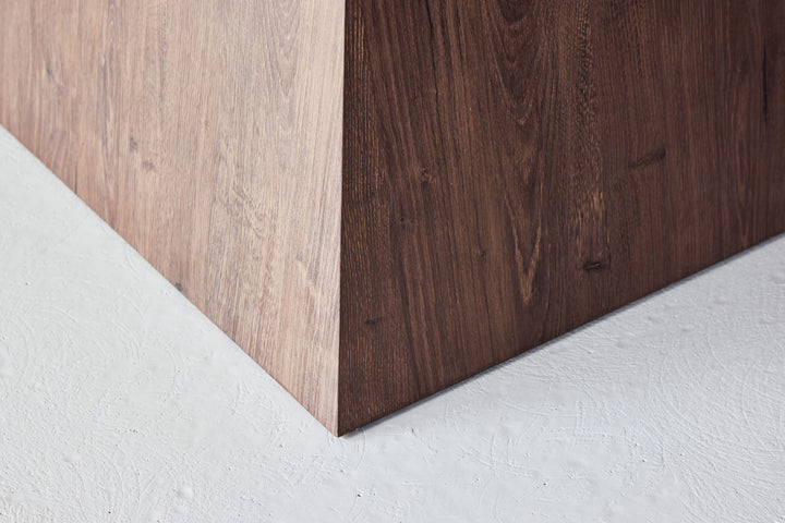 Venture Home Cael Square Dining Table 120x120x75 cm - MDF 3D Paper Mocca / Stonelook