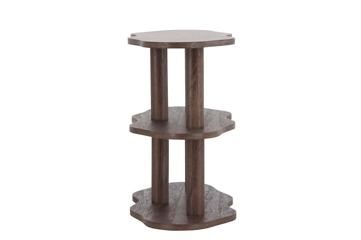 Vind Moln Shelf 120x45x75 cm - MDF with Mocca 3D Paper