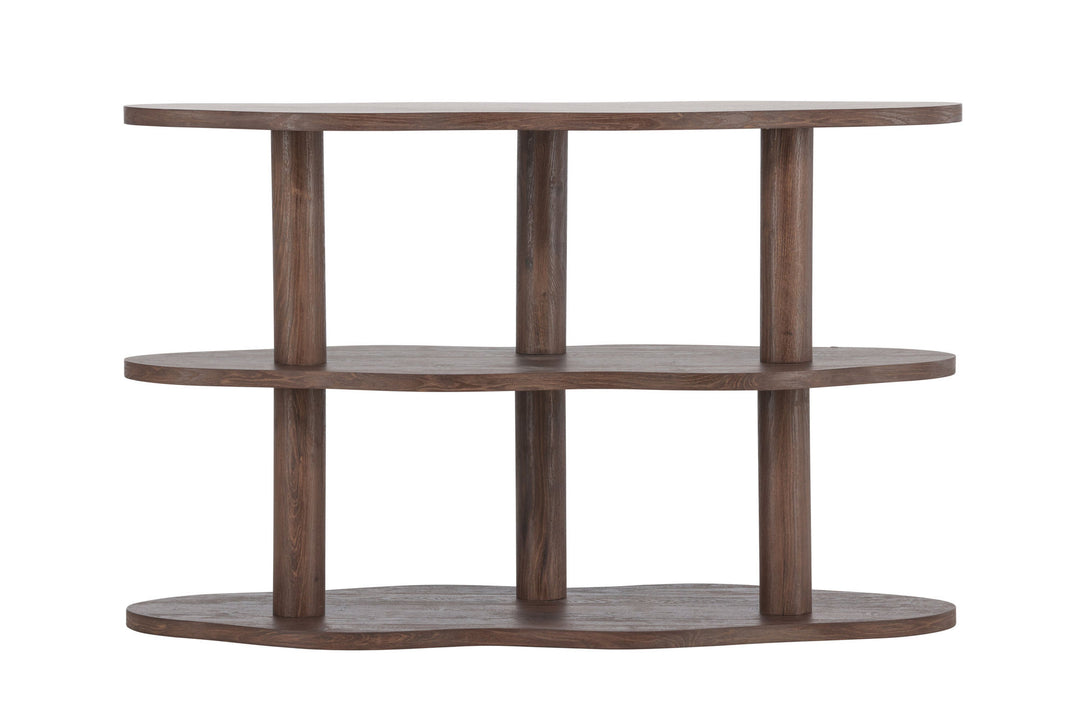 Vind Moln Shelf 120x45x75 cm - MDF with Mocca 3D Paper