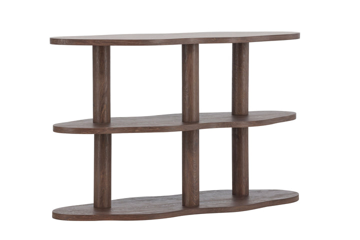 Vind Moln Shelf 120x45x75 cm - MDF with Mocca 3D Paper
