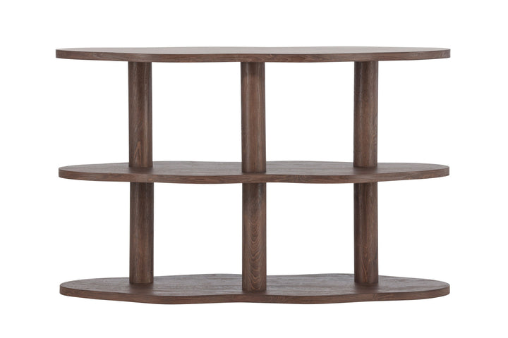 Vind Moln Shelf 120x45x75 cm - MDF with Mocca 3D Paper