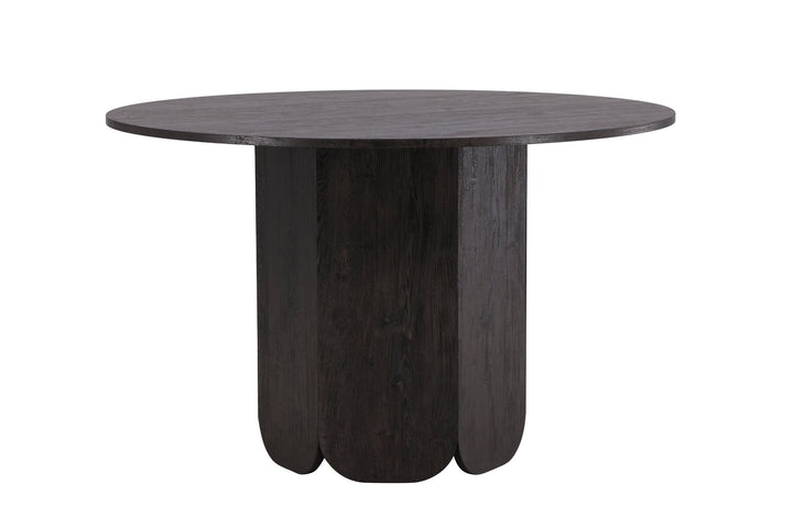Venture Home Tekla Round Dining Table ø120x75 cm - MDF with Black 3D Paper