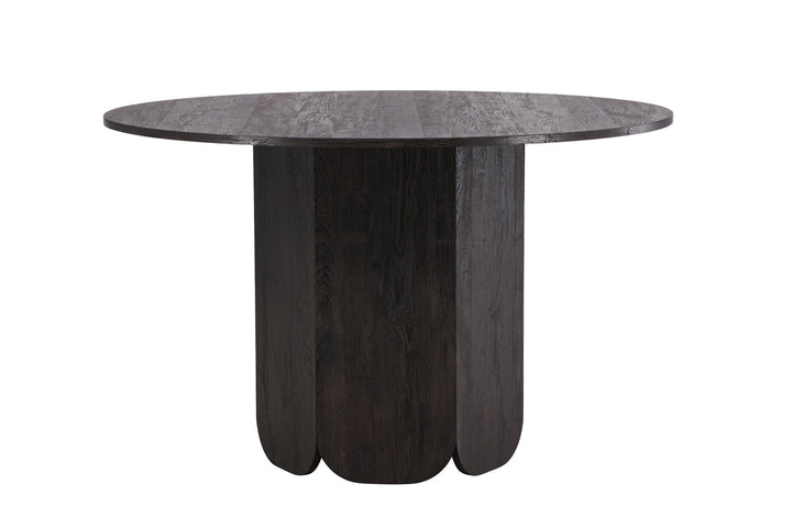 Venture Home Tekla Round Dining Table ø120x75 cm - MDF with Black 3D Paper