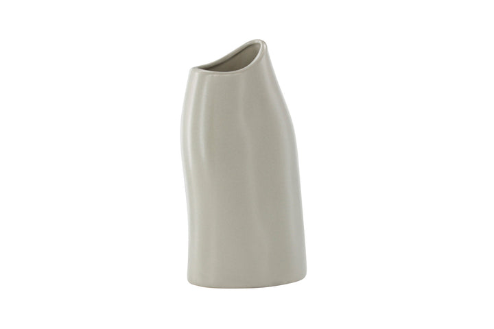 Venture Home Ernst Vase - Light Grey - 12*9*23Hcm