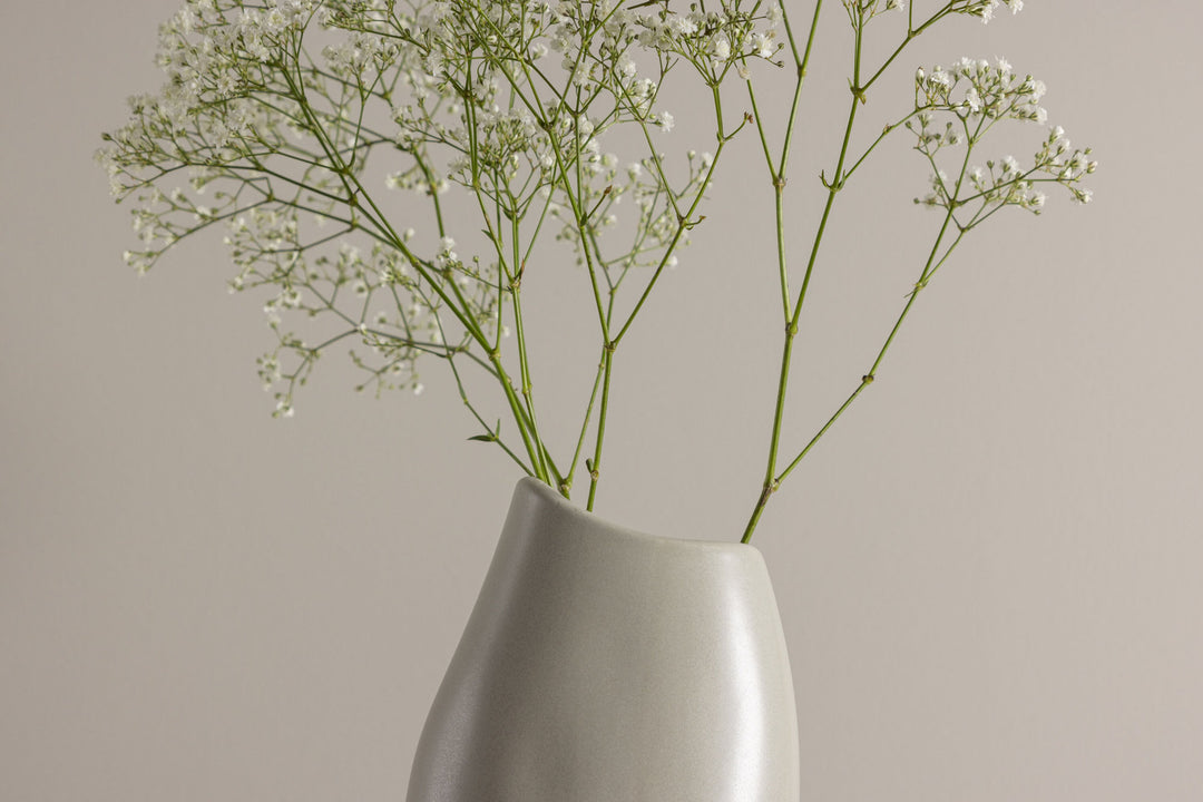 Venture Home Ernst Vase - Light Grey - 12*9*23Hcm