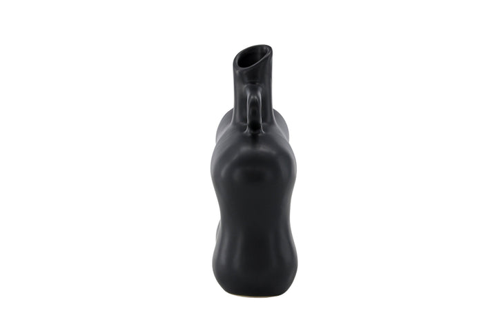 Venture Home Dity Vase - Matte Black - 18*7*19Hcm