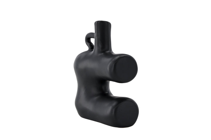 Venture Home Dity Vase - Matte Black - 18*7*19Hcm