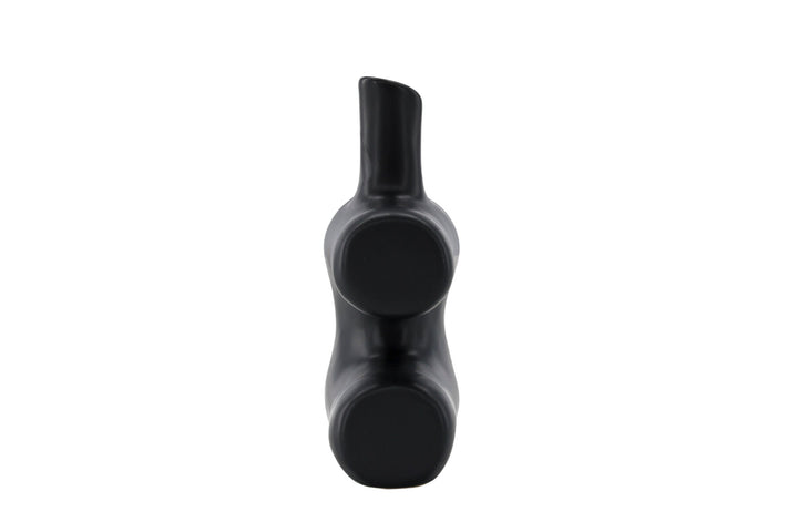 Venture Home Dity Vase - Matte Black - 18*7*19Hcm