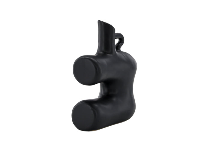Venture Home Dity Vase - Matte Black - 18*7*19Hcm
