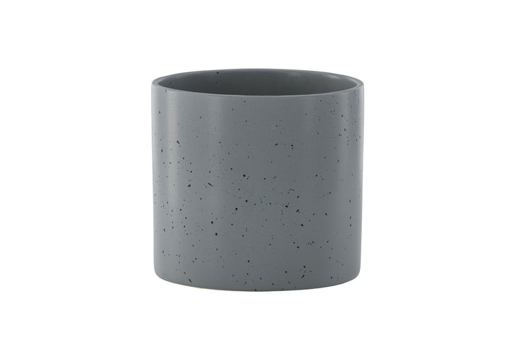 Venture Home Sane Pot - Dark Grey/Black Dots - 18*18*17cm