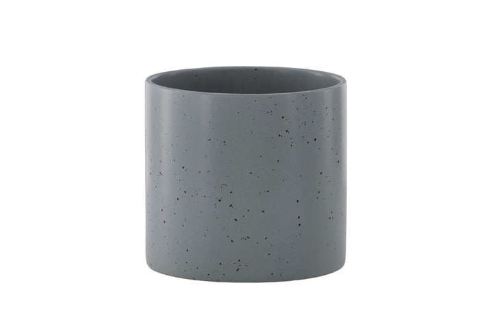 Venture Home Sane Pot - Dark Grey/Black Dots - 18*18*17cm