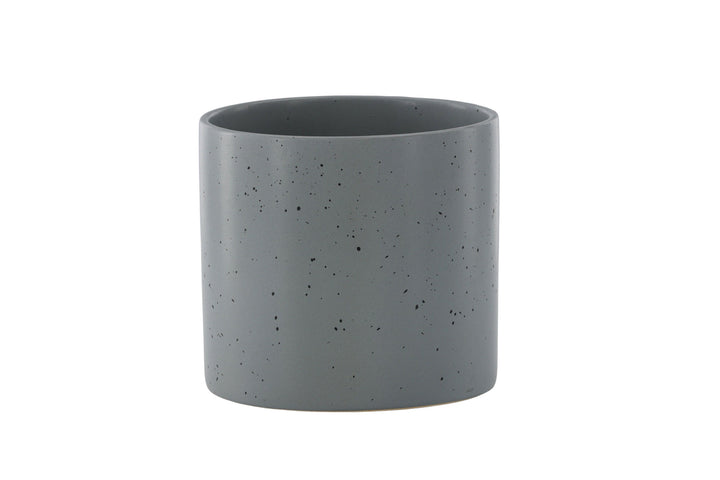 Venture Home Sane Pot - Dark Grey/Black Dots - 18*18*17cm