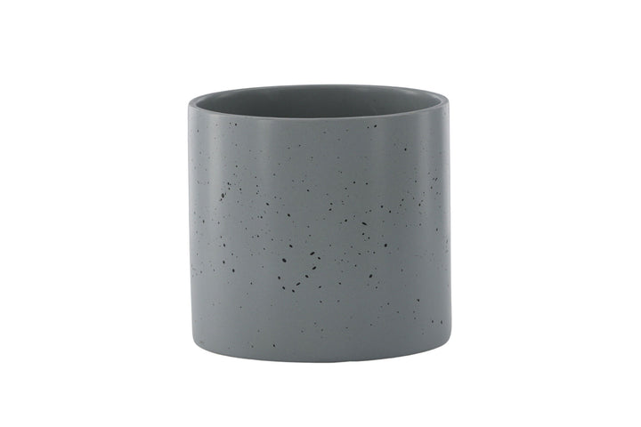 Venture Home Sane Pot - Dark Grey/Black Dots - 18*18*17cm