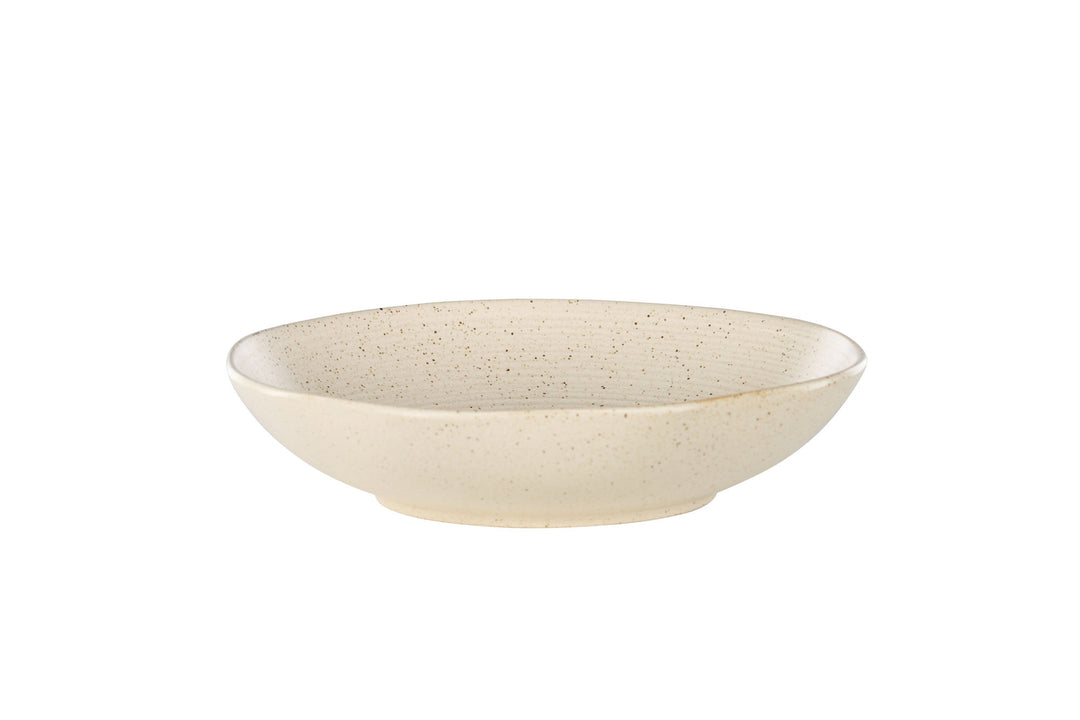 Venture Home Active Bowl 2-pack - Beige/Black Dots - 22*5Hcm