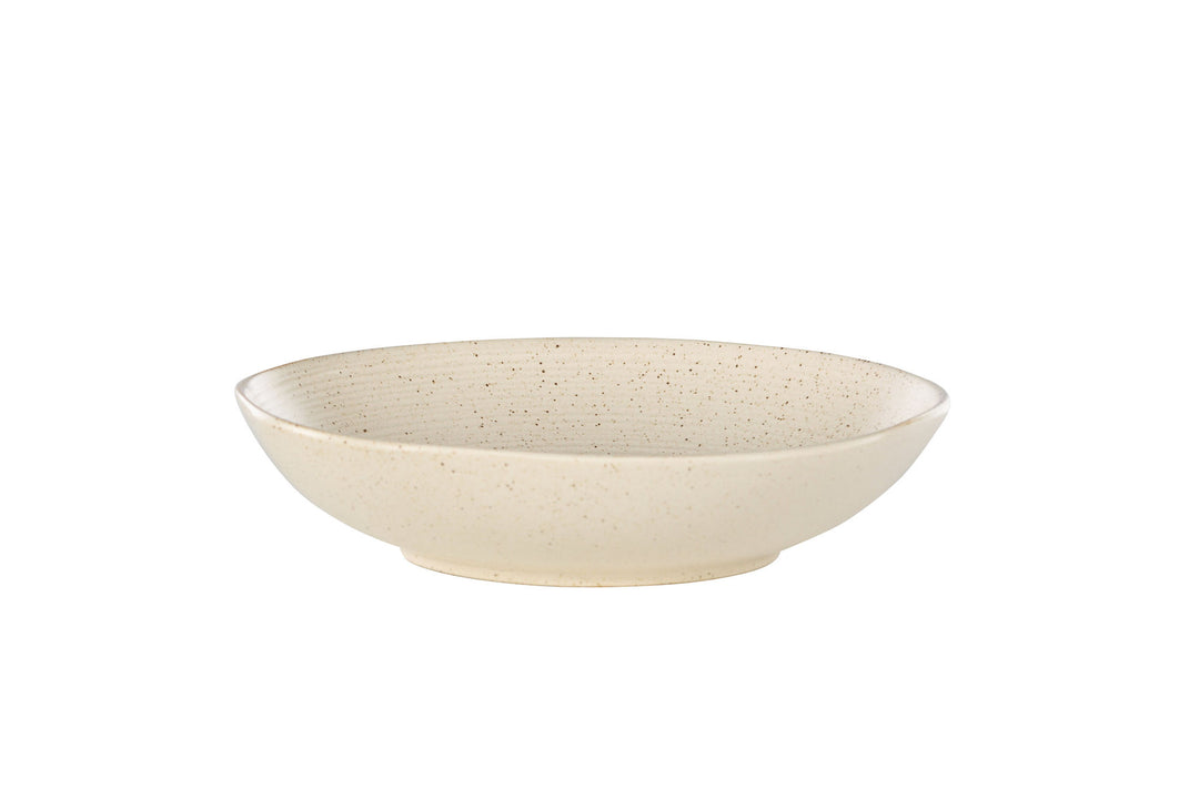 Venture Home Active Bowl 2-pack - Beige/Black Dots - 22*5Hcm