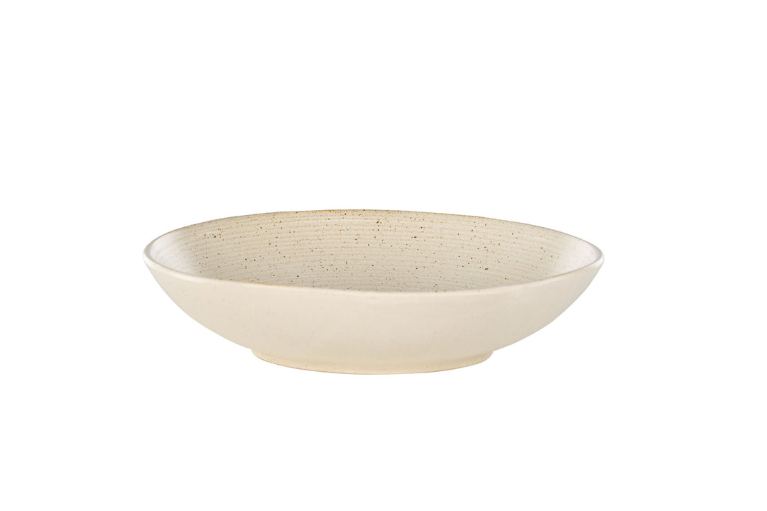 Venture Home Active Bowl 2-pack - Beige/Black Dots - 22*5Hcm