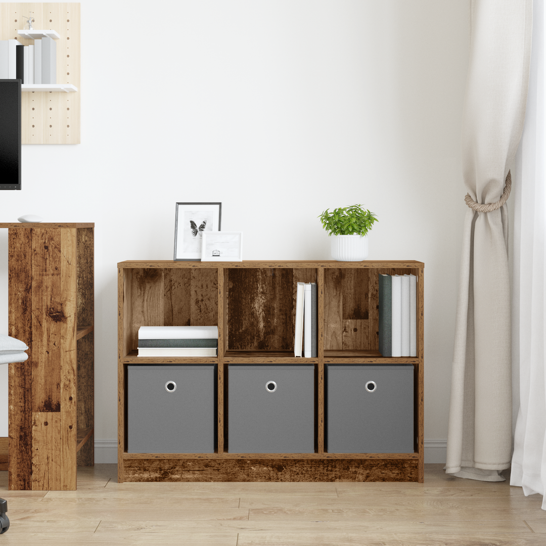 Sideboard med skuffe Gammelt træ 88,5 x 27,5 x 63,5 cm