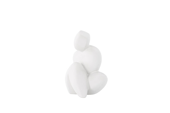 Venture Home Floda Sculpture - White - 11*9*14Hcm