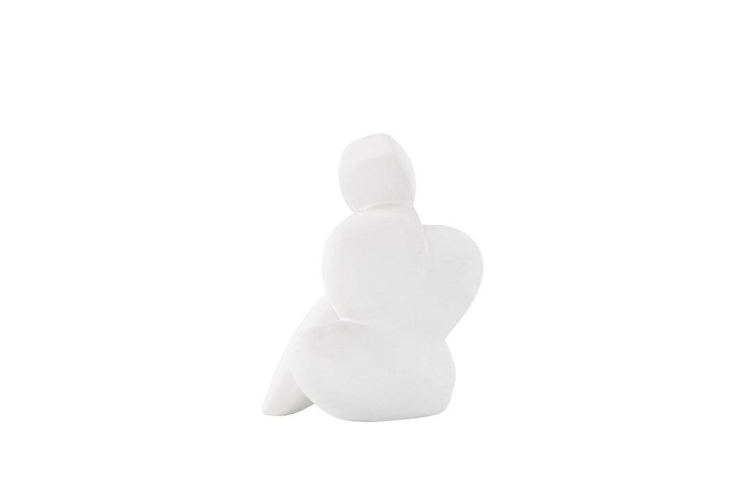 Venture Home Floda Sculpture - White - 11*9*14Hcm