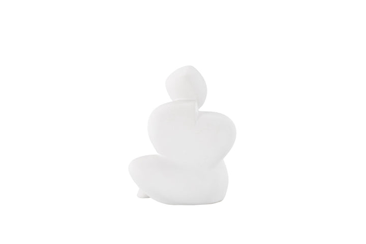 Venture Home Floda Sculpture - White - 11*9*14Hcm
