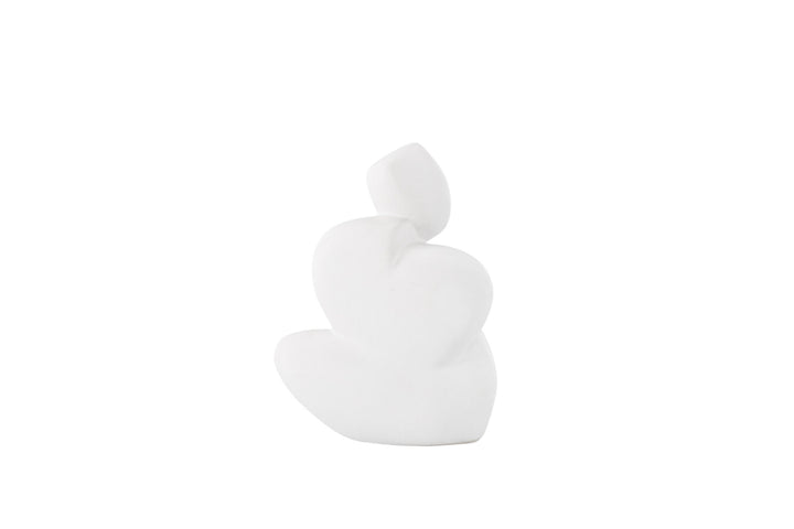 Venture Home Floda Sculpture - White - 11*9*14Hcm