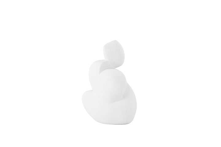 Venture Home Floda Sculpture - White - 11*9*14Hcm