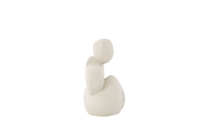 Venture Home Floda Sculpture - Light Grey - 11*9*14Hcm