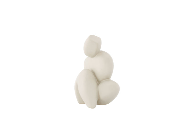 Venture Home Floda Sculpture - Light Grey - 11*9*14Hcm