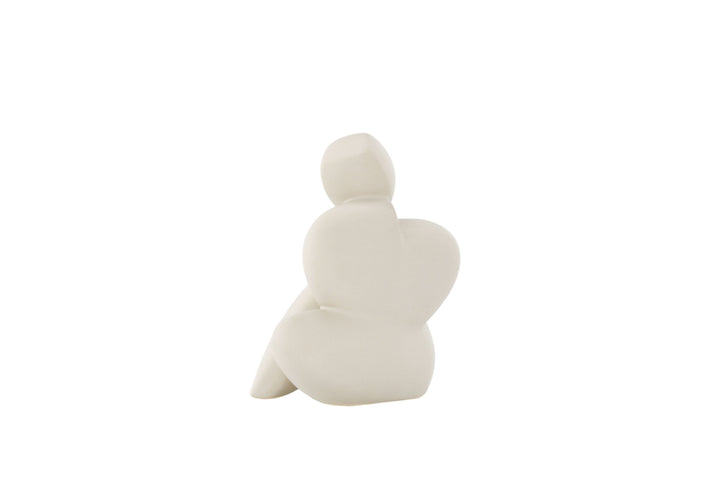 Venture Home Floda Sculpture - Light Grey - 11*9*14Hcm