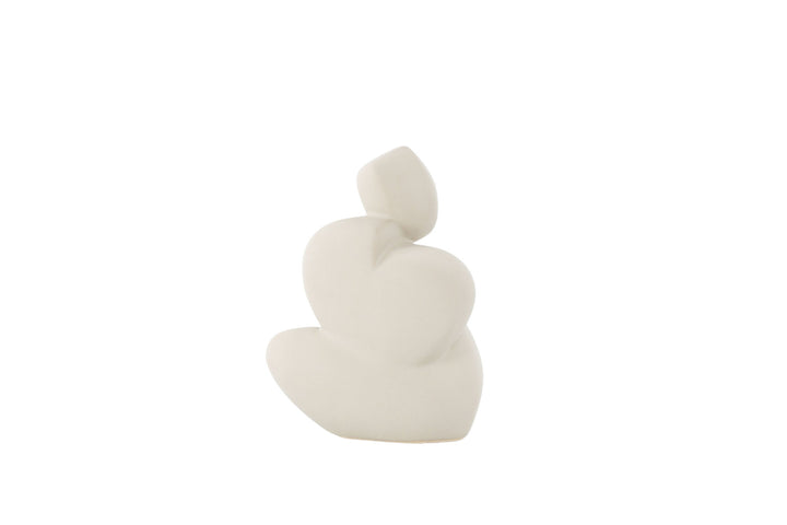 Venture Home Floda Sculpture - Light Grey - 11*9*14Hcm