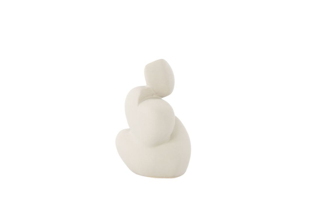 Venture Home Floda Sculpture - Light Grey - 11*9*14Hcm