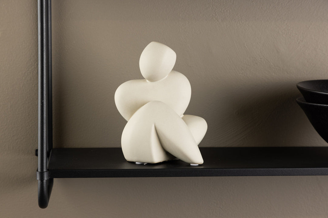 Venture Home Floda Sculpture - Light Grey - 11*9*14Hcm