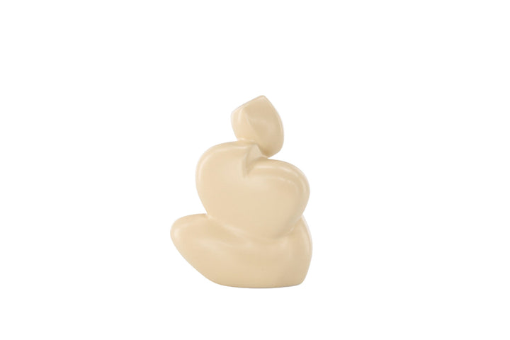 Venture Home Floda Sculpture - Light Yellow - 11*9*14Hcm