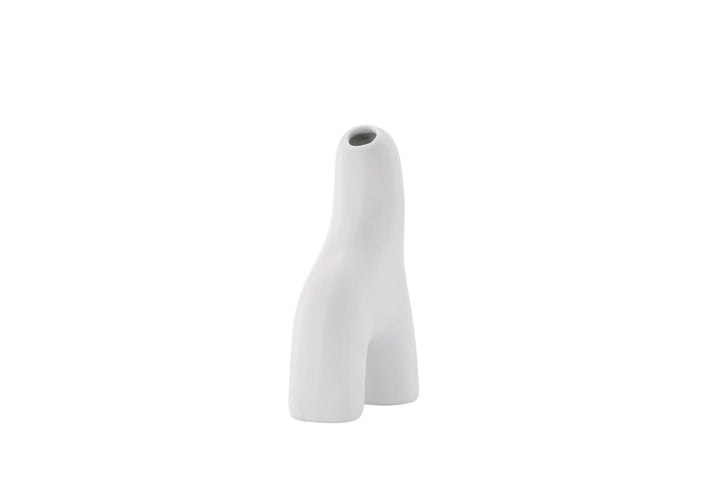 Venture Home Aya Vase - White - 9*4*16Hcm