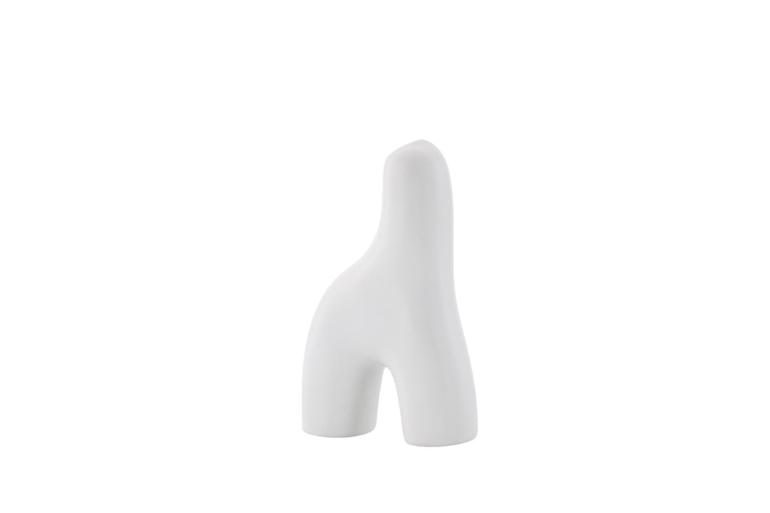 Venture Home Aya Vase - White - 9*4*16Hcm