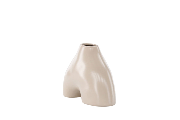 Venture Home Kento Vase - Beige - 21*8*15Hcm