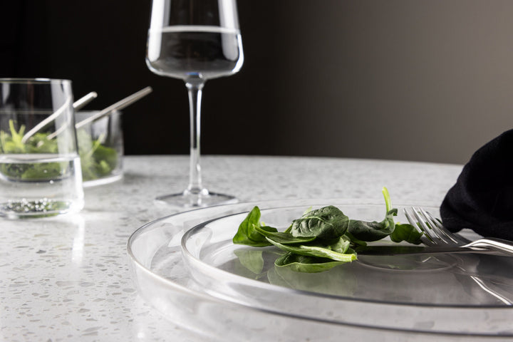 Venture Home Shine Plate 2-pack - Clear Glass - 21*3Hcm