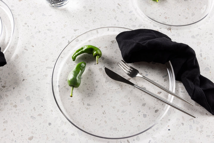 Venture Home 2 stk. Shine Tallerken - Klart Glas - 26*3Hcm