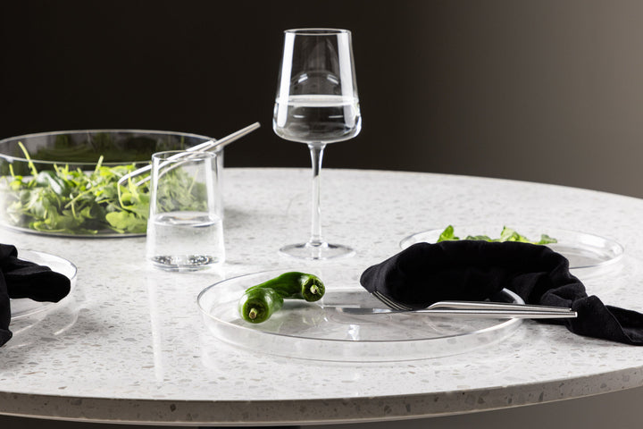 Venture Home 2 stk. Shine Tallerken - Klart Glas - 26*3Hcm