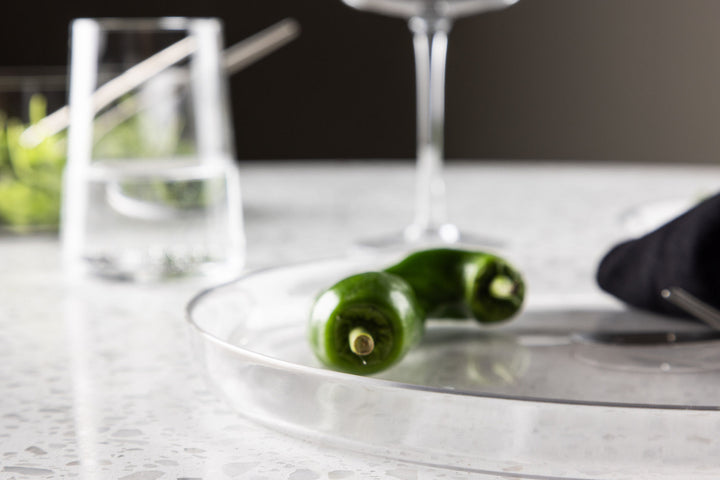 Venture Home 2 stk. Shine Tallerken - Klart Glas - 26*3Hcm