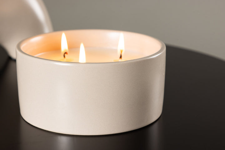 Venture Home Douglas Scented candles -  Beige -  D13*H6cm